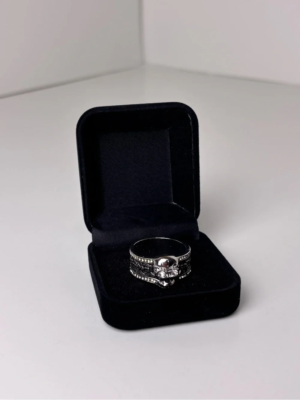 925 Sterling Silver Men's Skull Ring​ | Grunge Liberation Ring Size 11, 12, 13